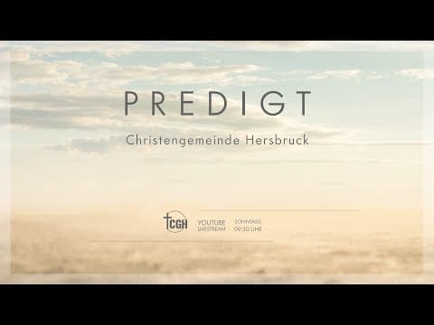 Gottesdienst am 19.04.2026 mit Tobias Roth: Das Ende aller Dinge ist nahe